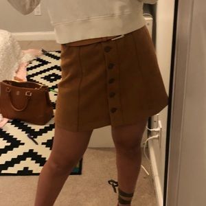 Brown Fall Skirt